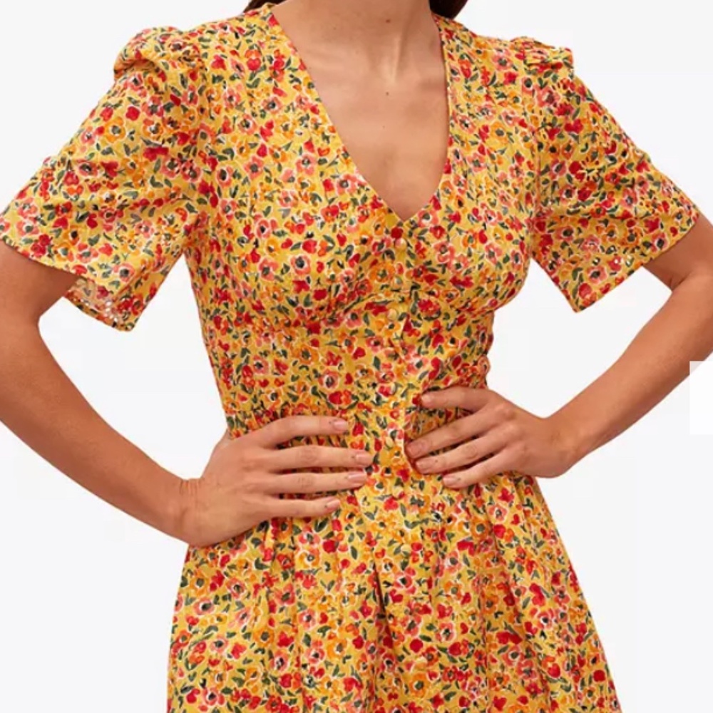 100% Cotton Floral Mini Dress from UK brand Nobody's Child